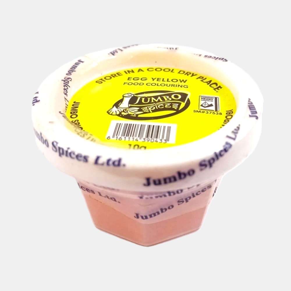 Jumbo Egg Yellow Food Colour 10G