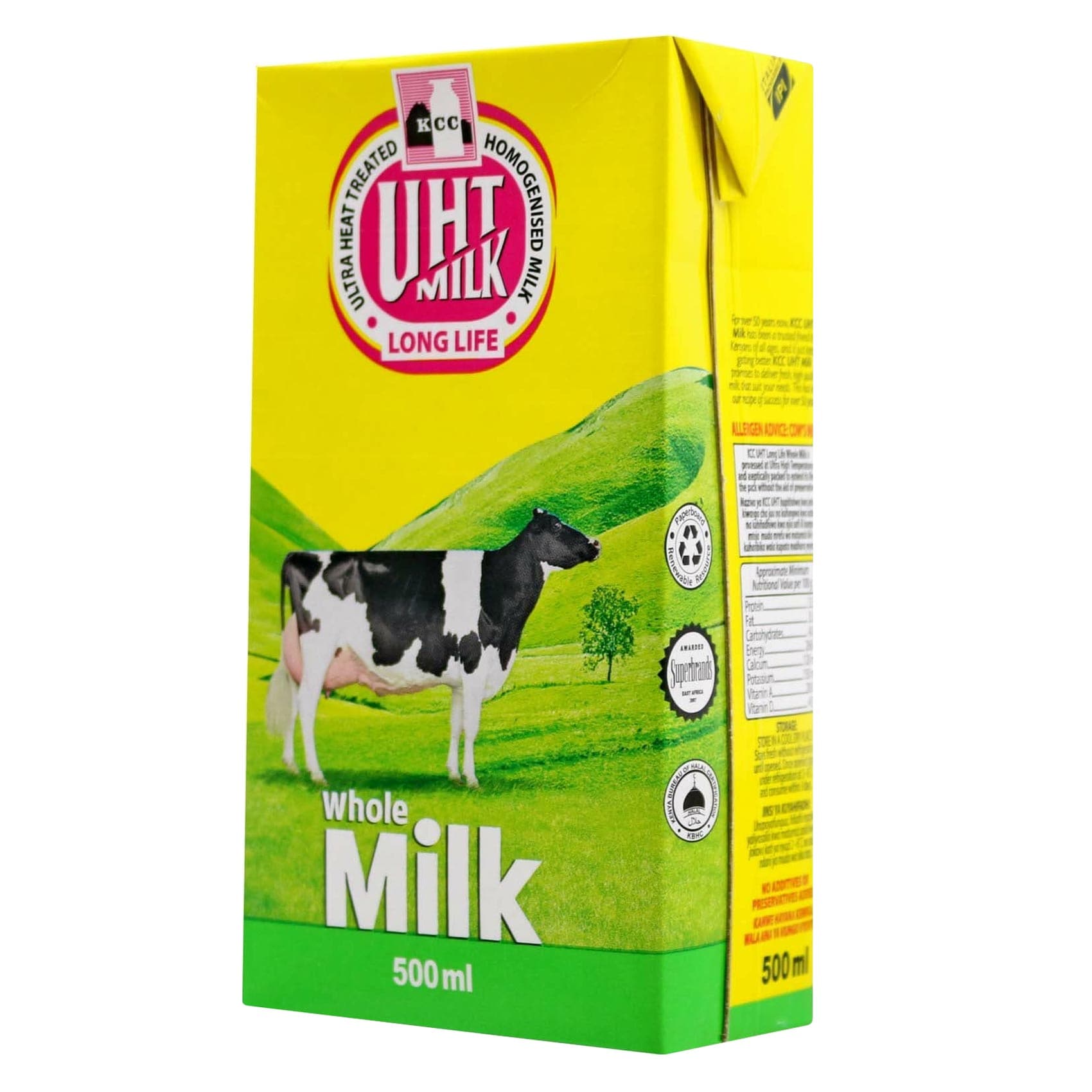 Kcc U.h.t 500Ml Carton