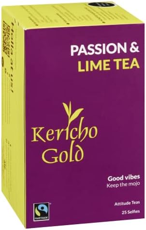 KERICHO GOLD PASSION & LIME TEA 25s