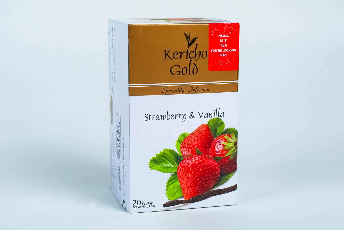 Kericho Gold Strawberry & Vanilla 20S