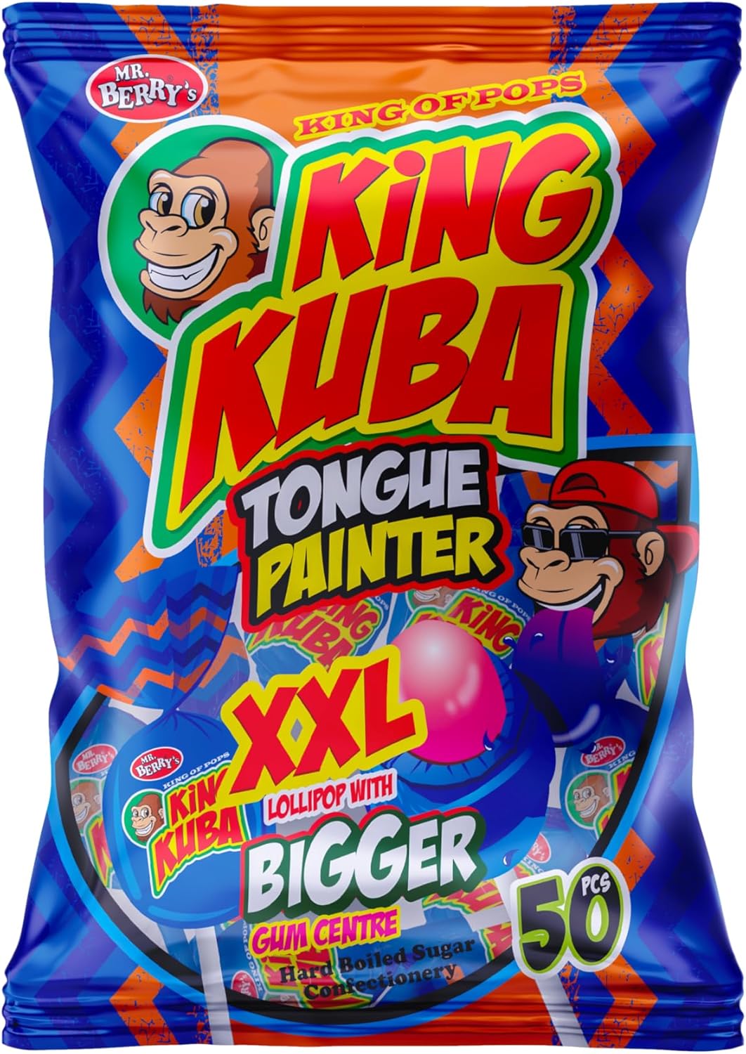 King Kuba Lollipop 50 Pcs