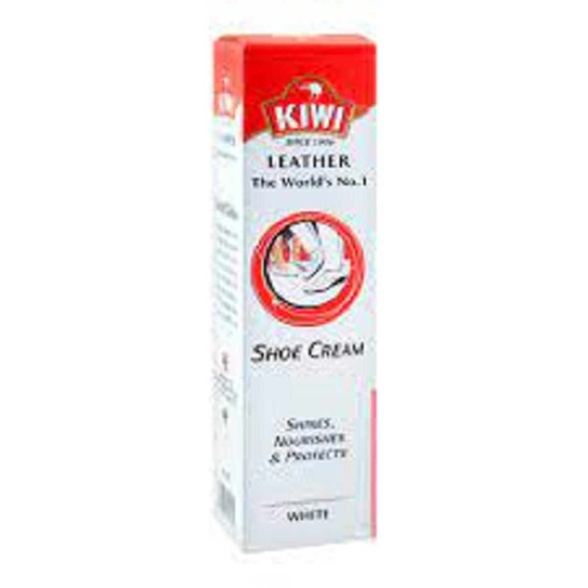 Kiwi Shoe Cream C/White 50Ml