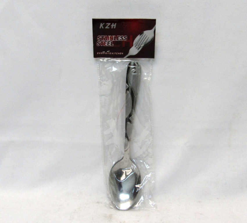 Kzh Stainless Steel Spoon/Folk Heavy 1Pc