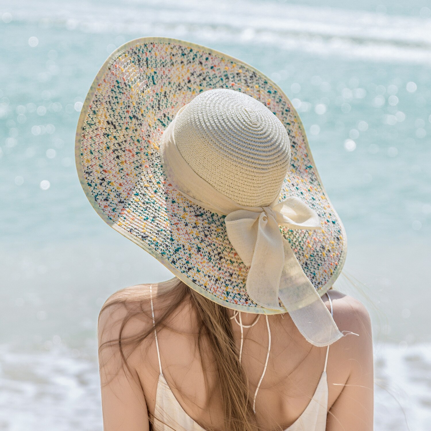 Ladies Beach Round Hat