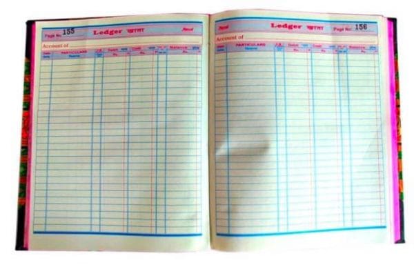 Ledger Book 1/2 Quire