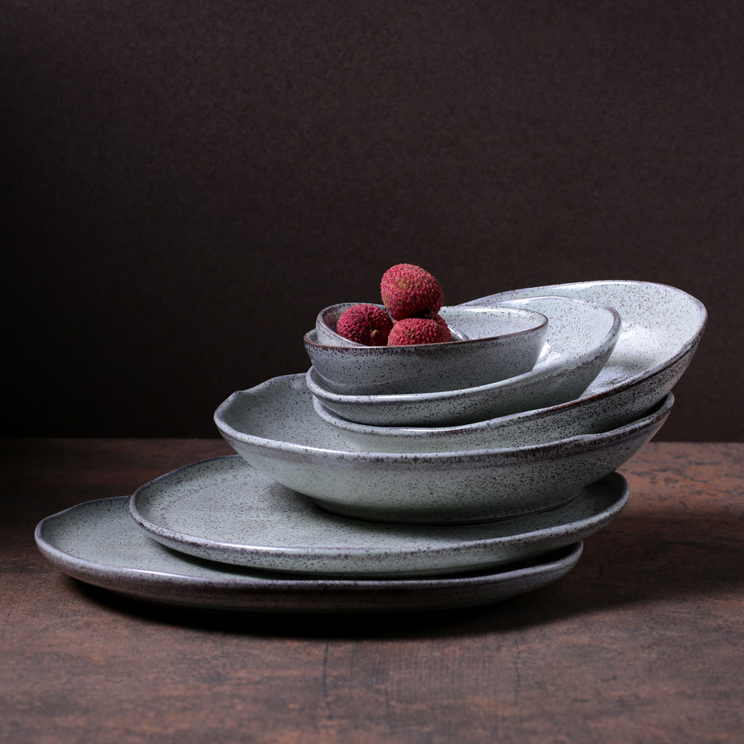 Luninarc Stone. Pistache Soup Plate 20Cm J2127