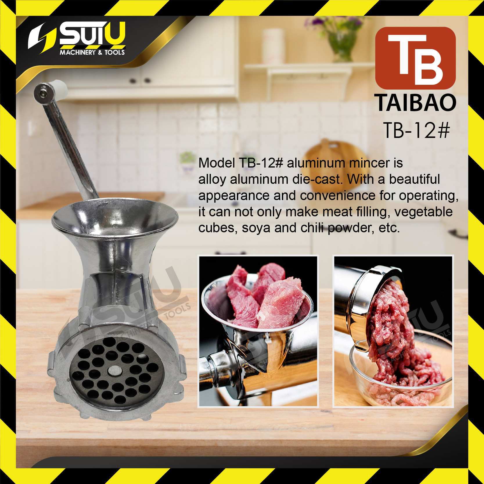 Meat Mincer Alu No.12