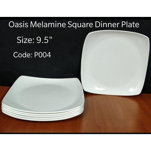 Melamine Oasis Po-09 Plate 8.75