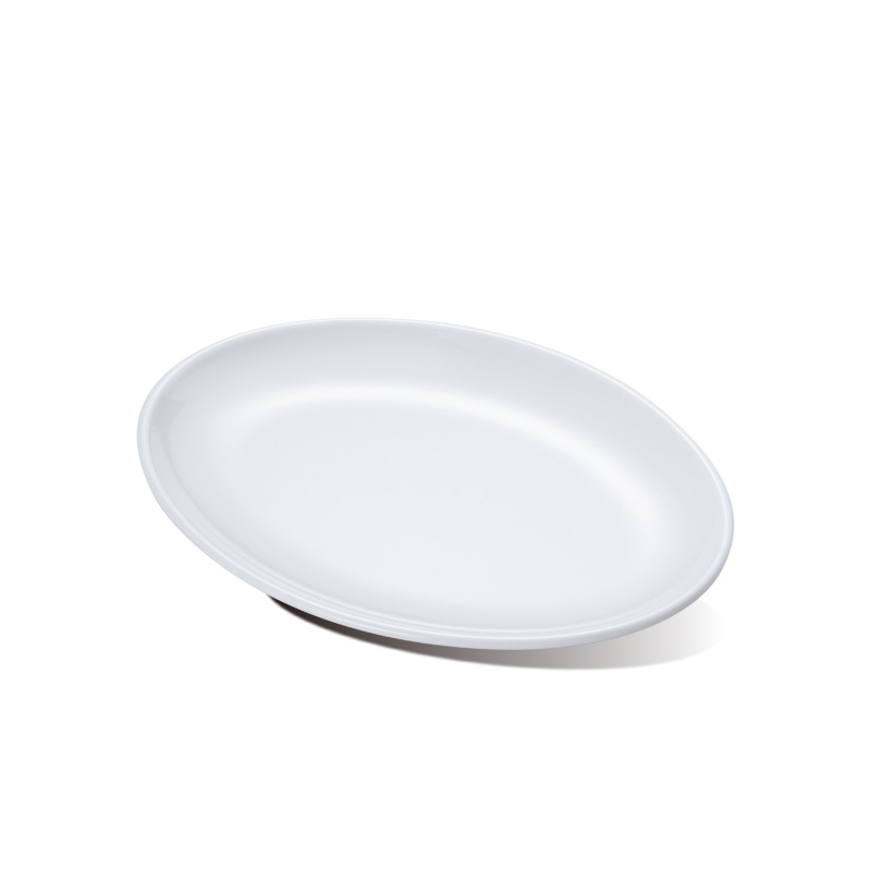 Melamine Oval Plate E-21782 Heavy