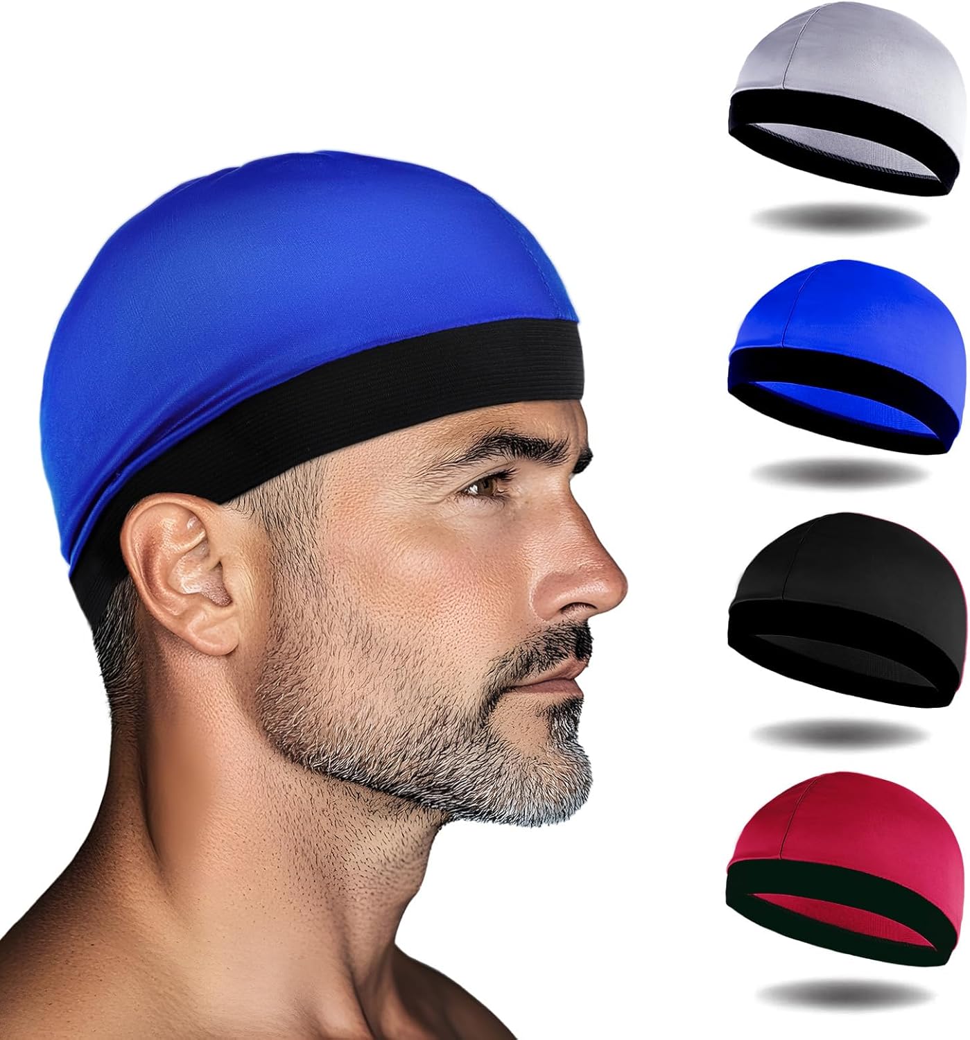 Men Star Silk Cap