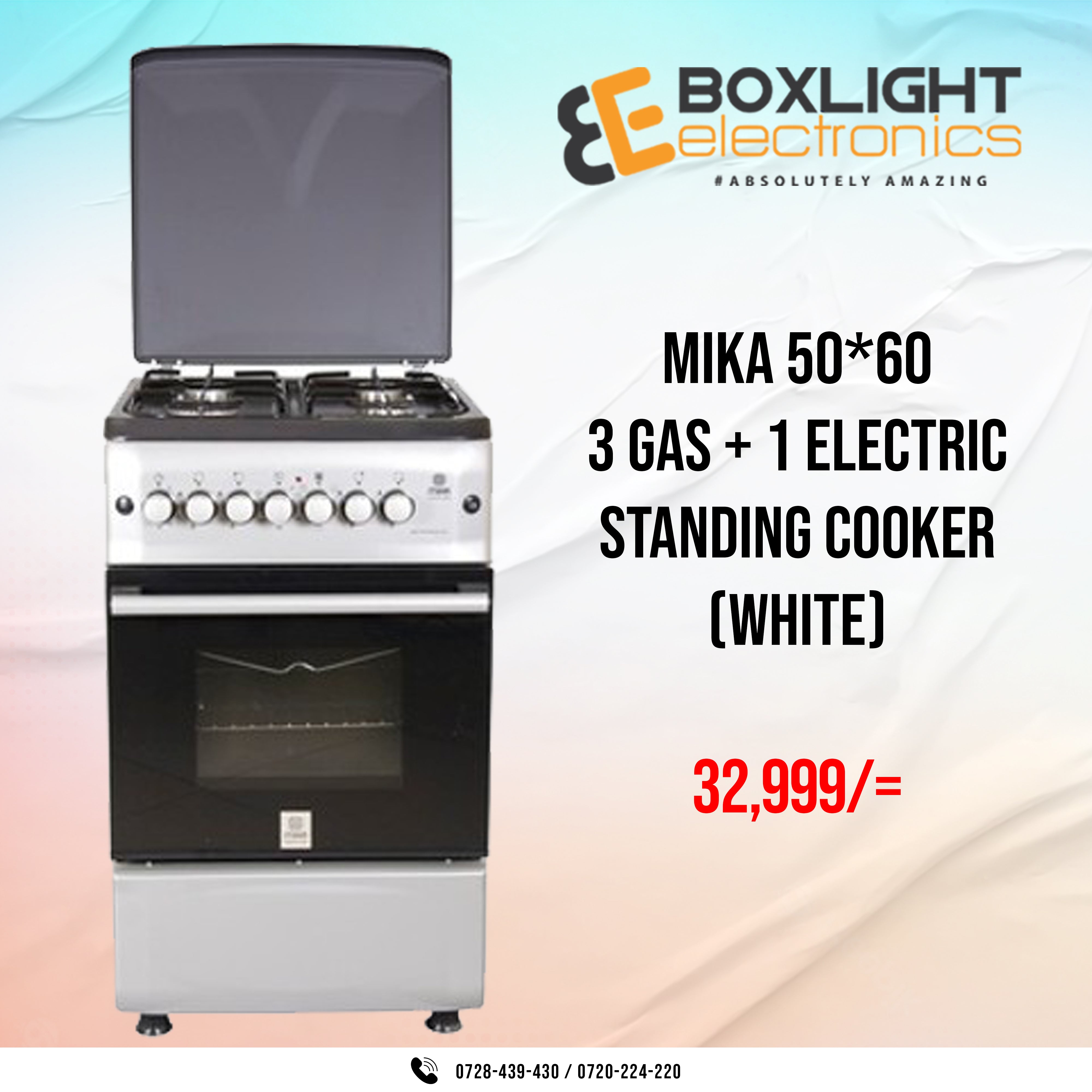 Mika Standing Cooker Mst559131Sl/Hc