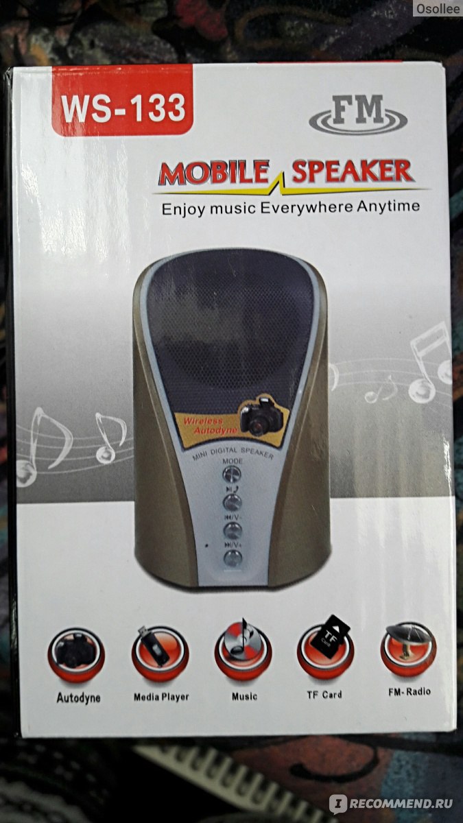 Mobile Mini Speaker Ws-133