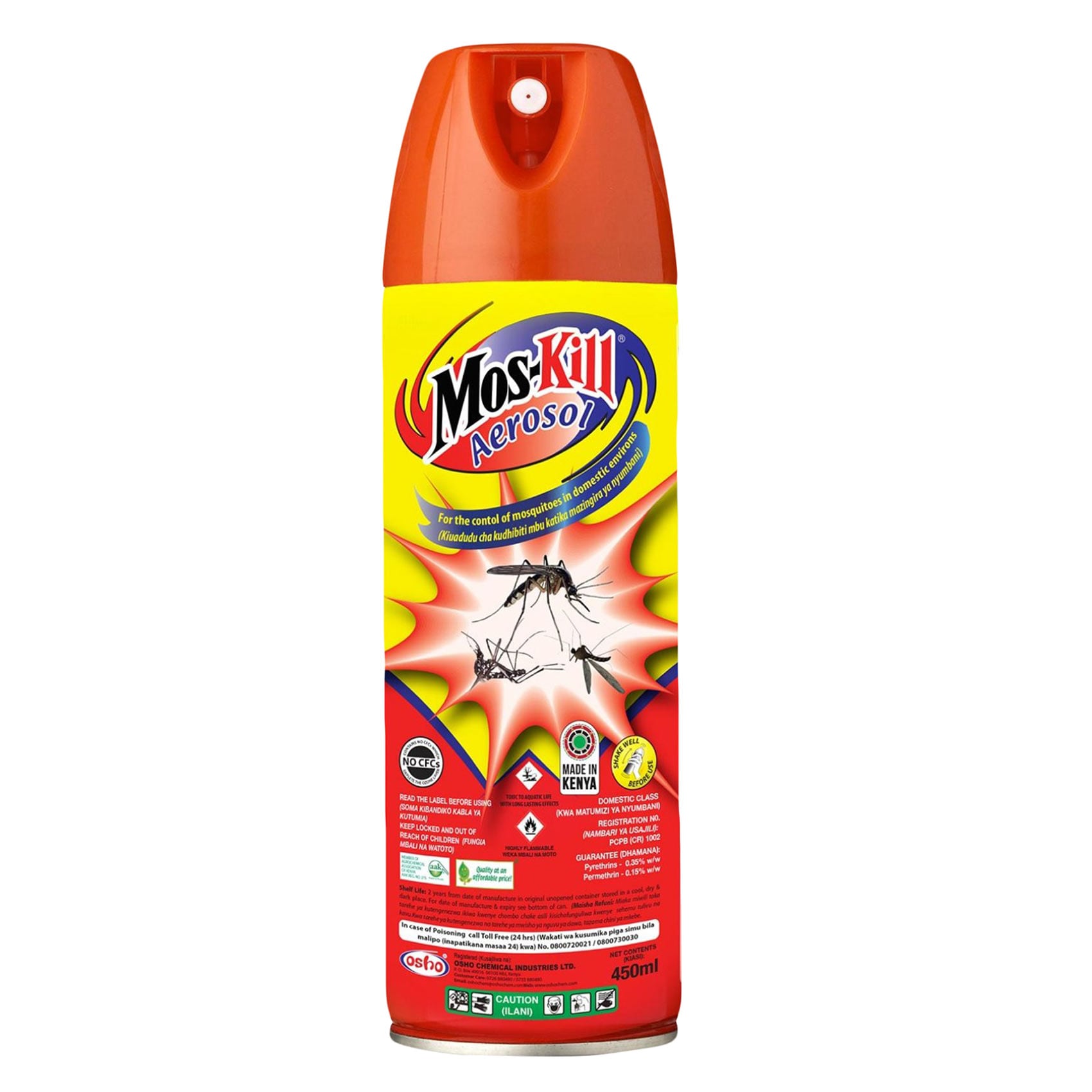 Mos-Kill Aerosol Spray 450Ml