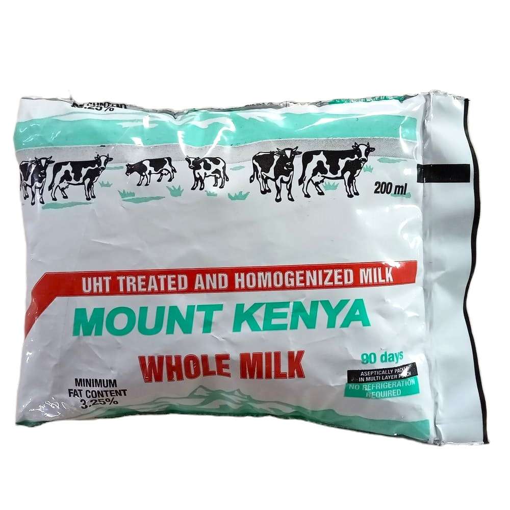 Mount Kenya Tca Milk Carton(200Ml)