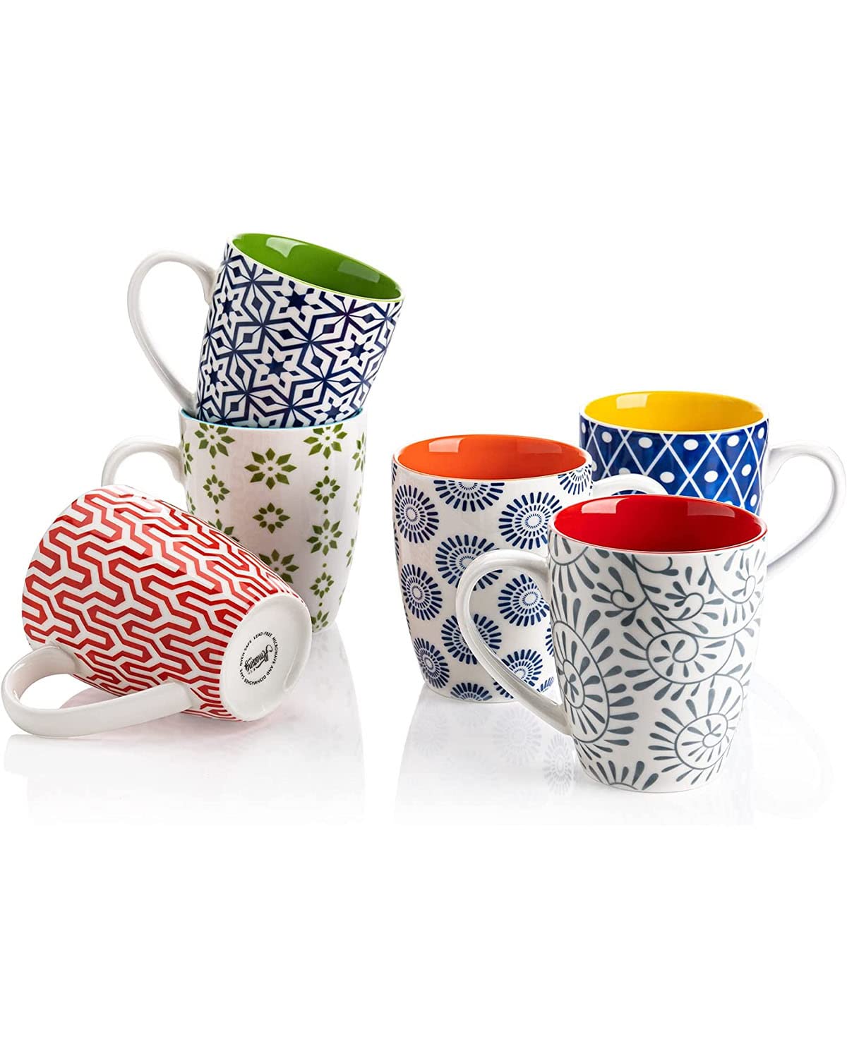 Mug Deco 6Pc 1024-4