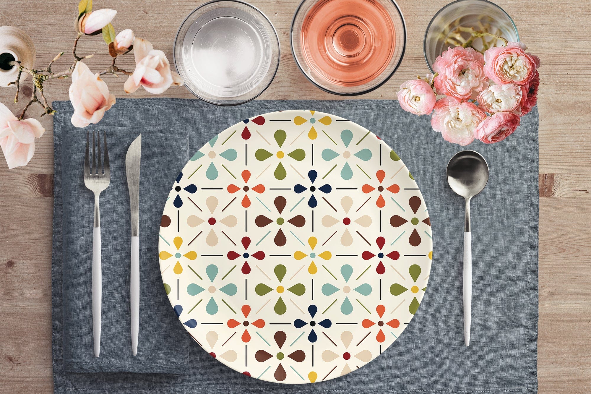 M/M Plain /Deco Dinner Plate F510