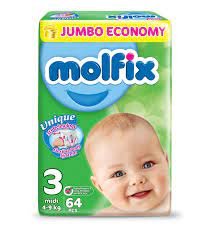 Molfix Pamper Size No.3 (42Pcs)