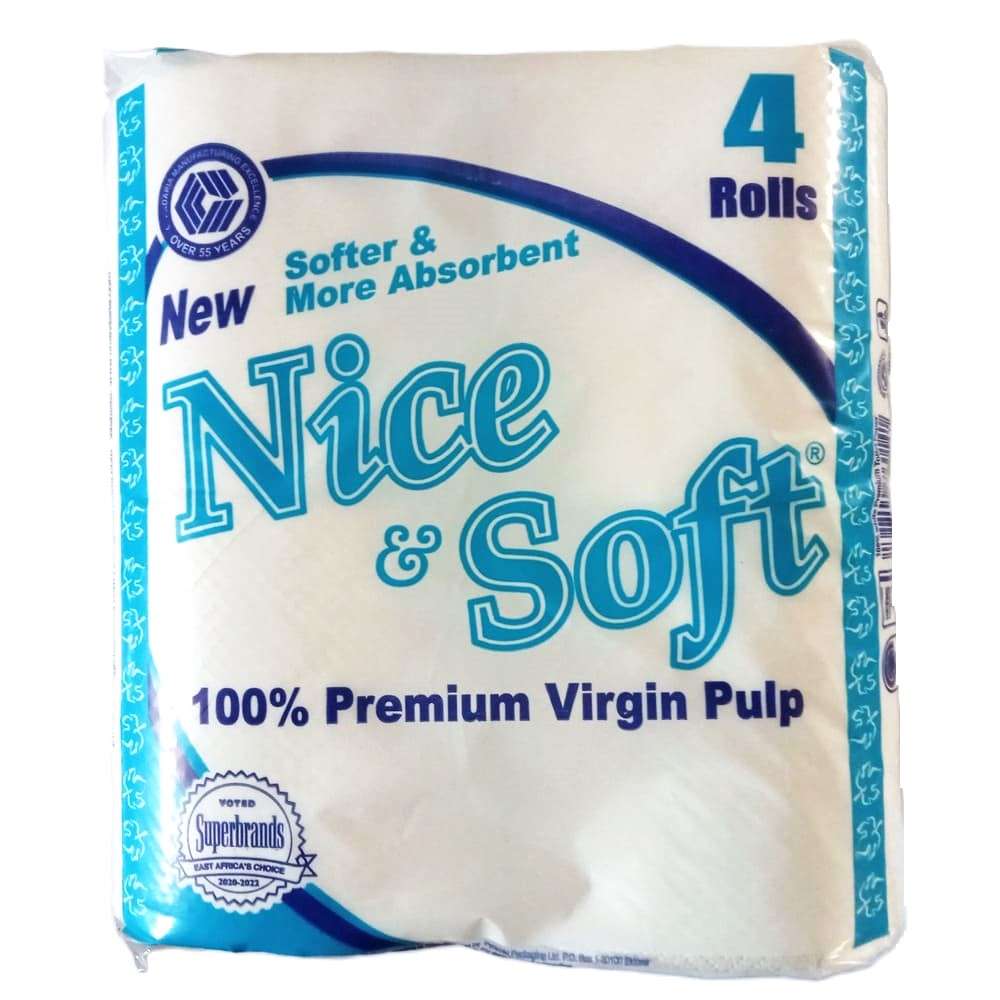 Nice And Soft 4 Roll Pack Tissue