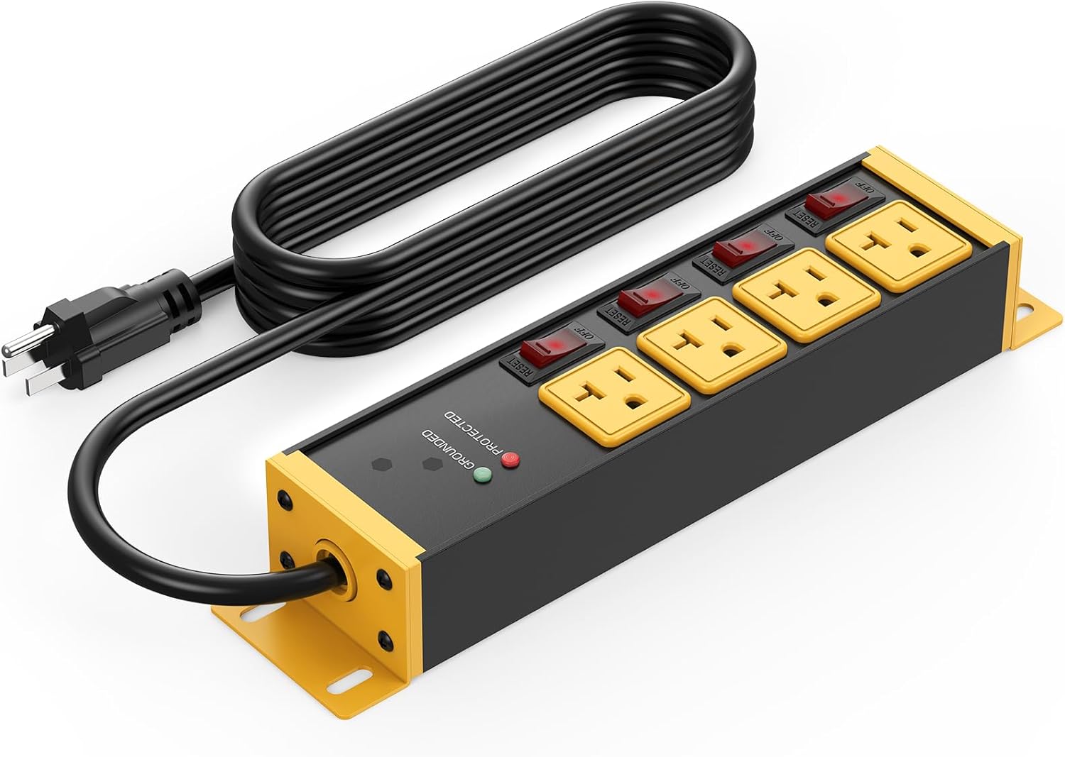 Nimbu Extension 4Way W/Surge Protector Nal-3Uop2204