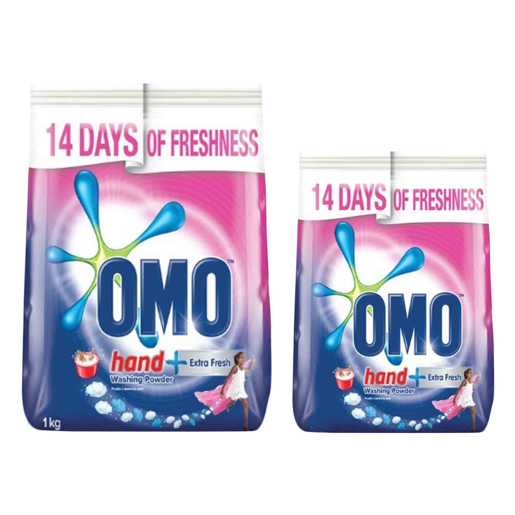 Omo Extra Frsh/Sky +Bnded 1Kg+500G