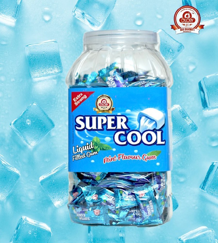 P.k Cool Mint Bubble Gum 50Pcs 205G