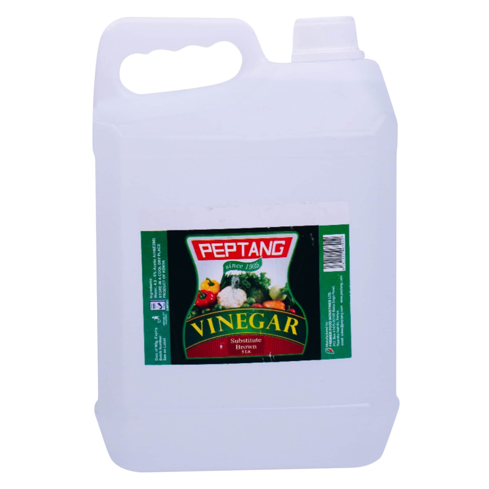 Peptang White Vinegar 5L