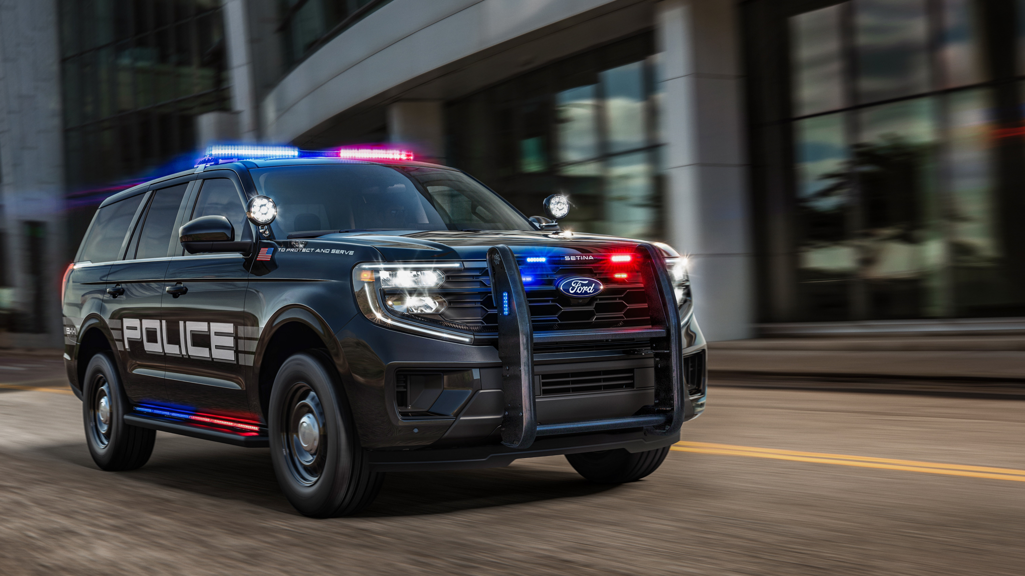 Police Department Car