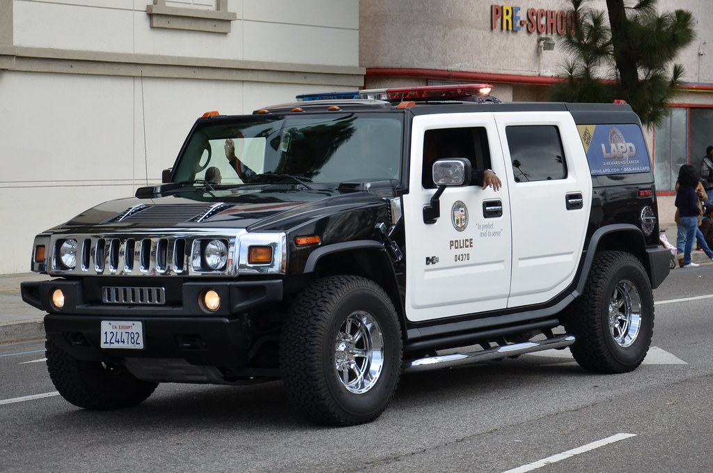 Police Hummer Car