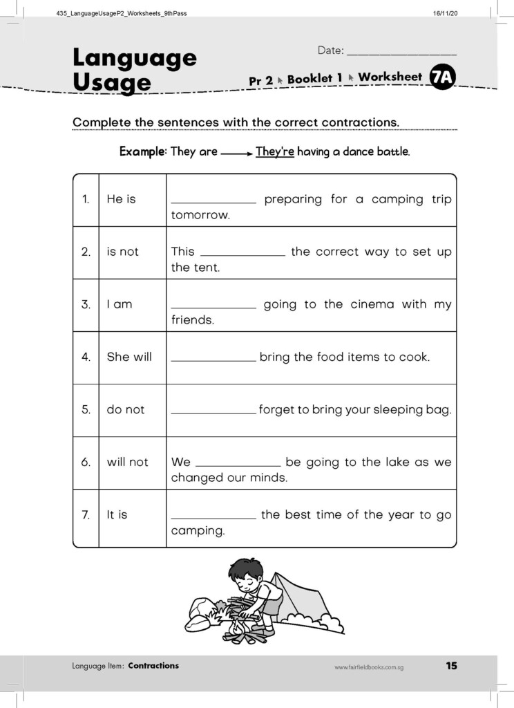 Primary English Std 2