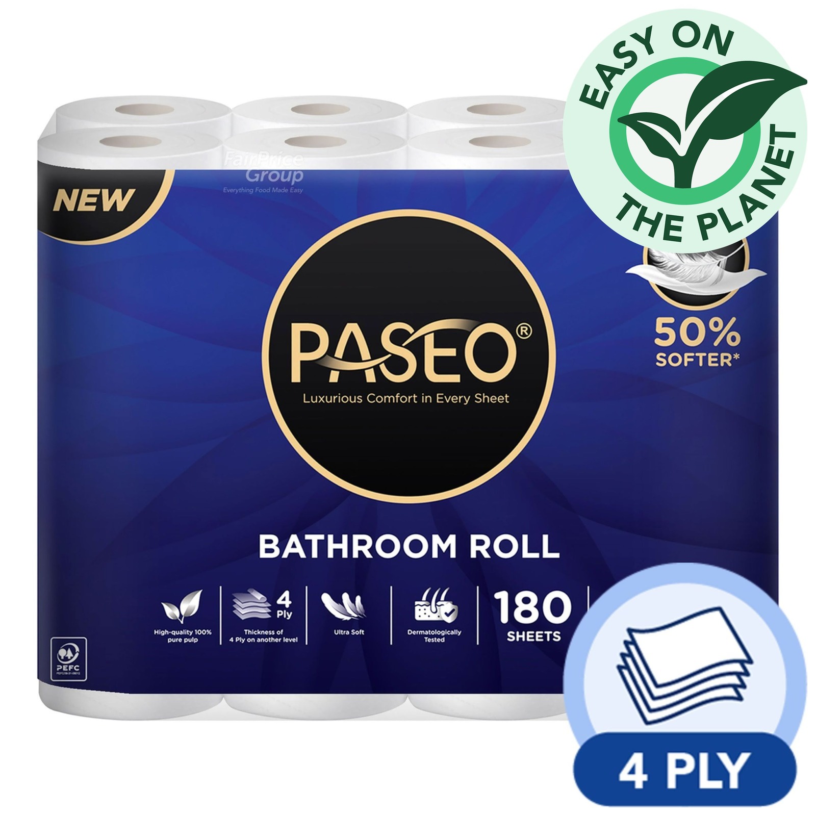 Pure Haven Premium Tissue 4 Pa