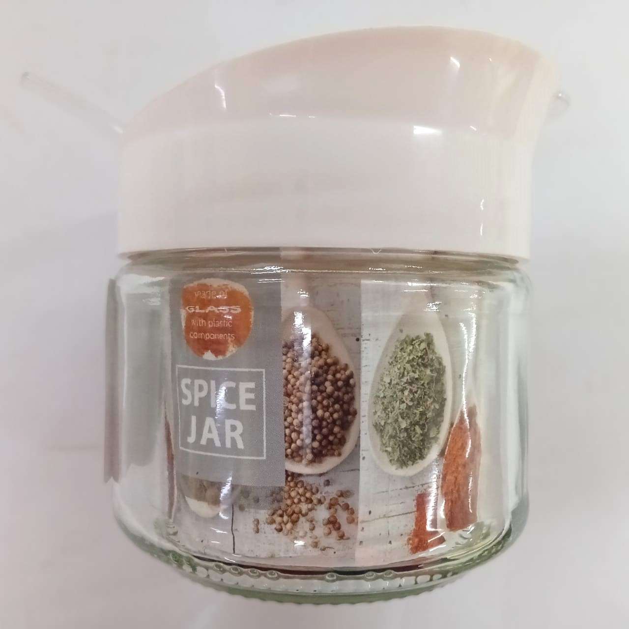 Renga Spice/Salt Glass Jar 1Pcs