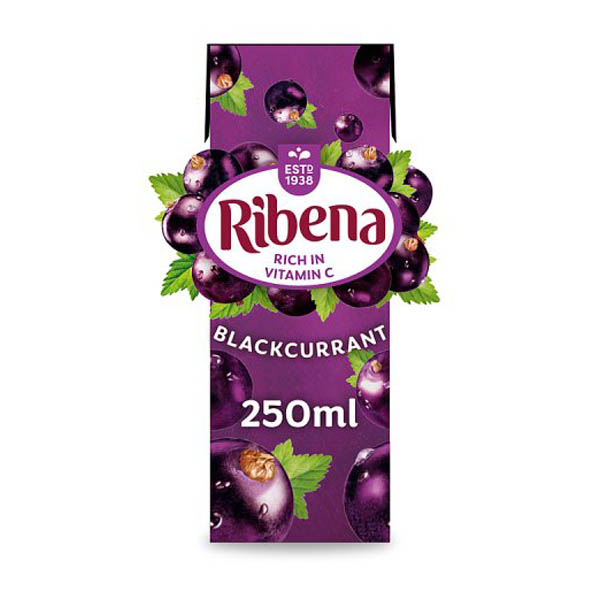 Ribena B.currant &Apple- Straw- Peach 250Ml