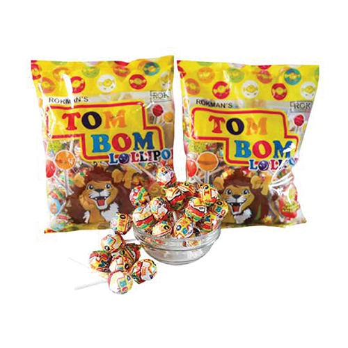 Rok-Tom Bom Lollipop 50Pcs