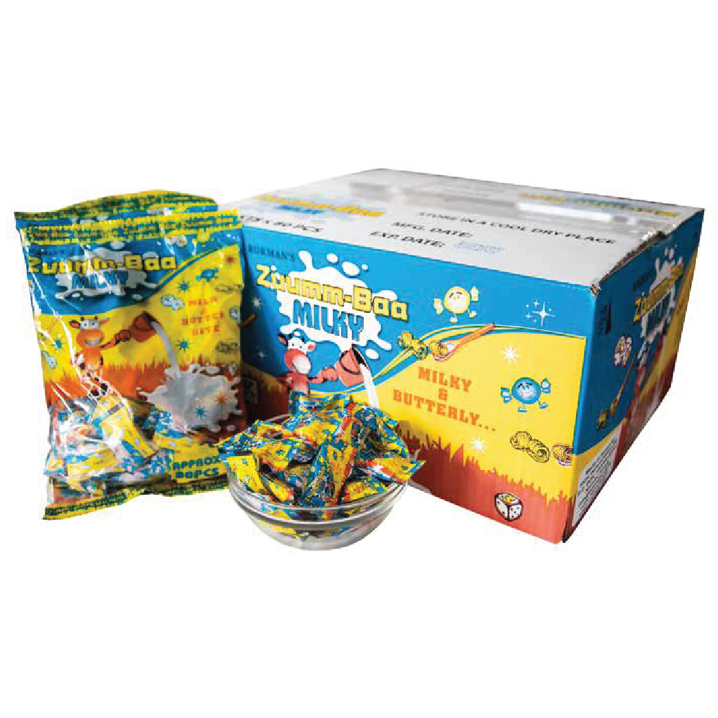 Rokmans Zuumm-Baa Coconut Candy 80Pcs Pkt