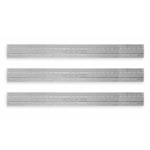 Rok Printed Ruler Clear