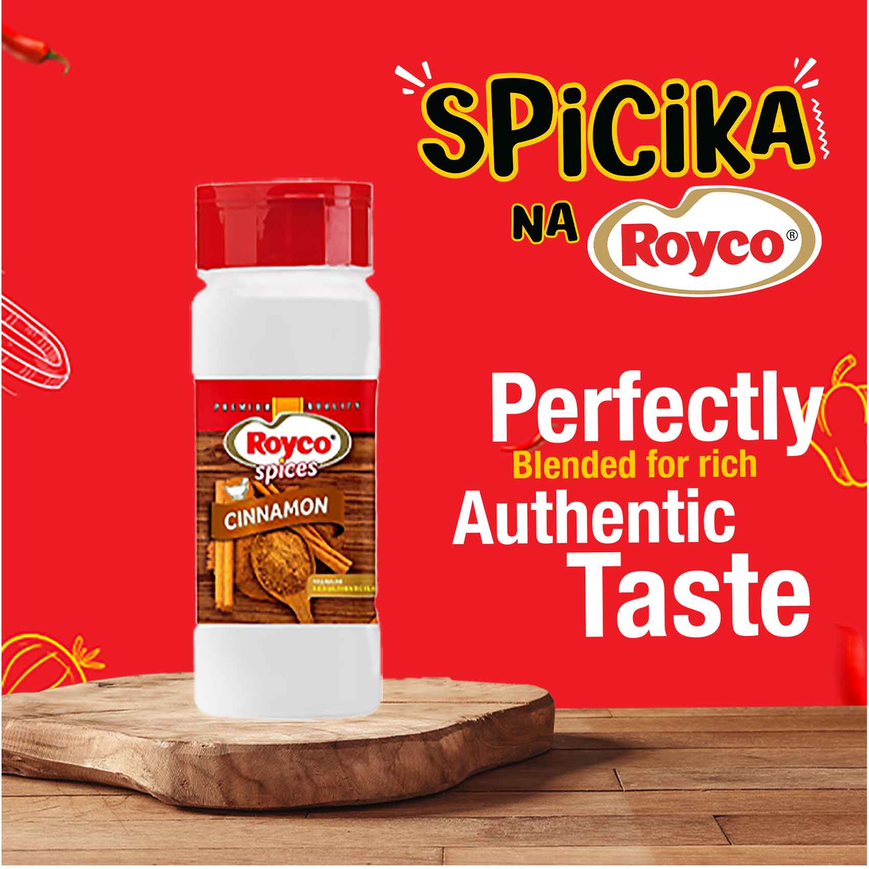 Royco Spices Cinnamon 45G
