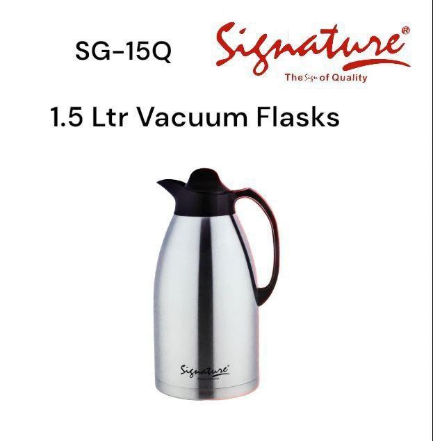 Sig. Steel Vacuum Flask 1.5Ltr