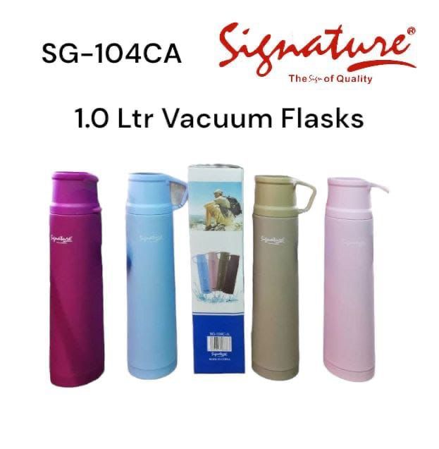 Signature Vacuum Flask 1Ltr Sg-104D