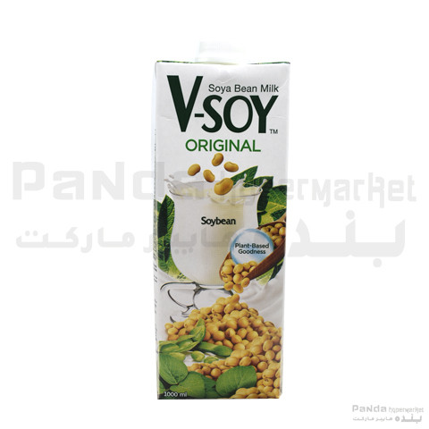 Soya Bean Milk V-Soy 1Ltr