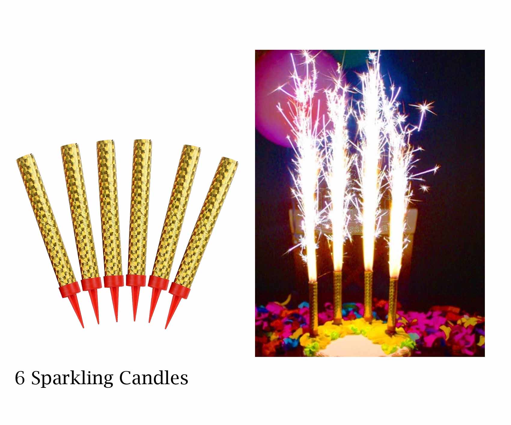 Sparkling Candles S/S