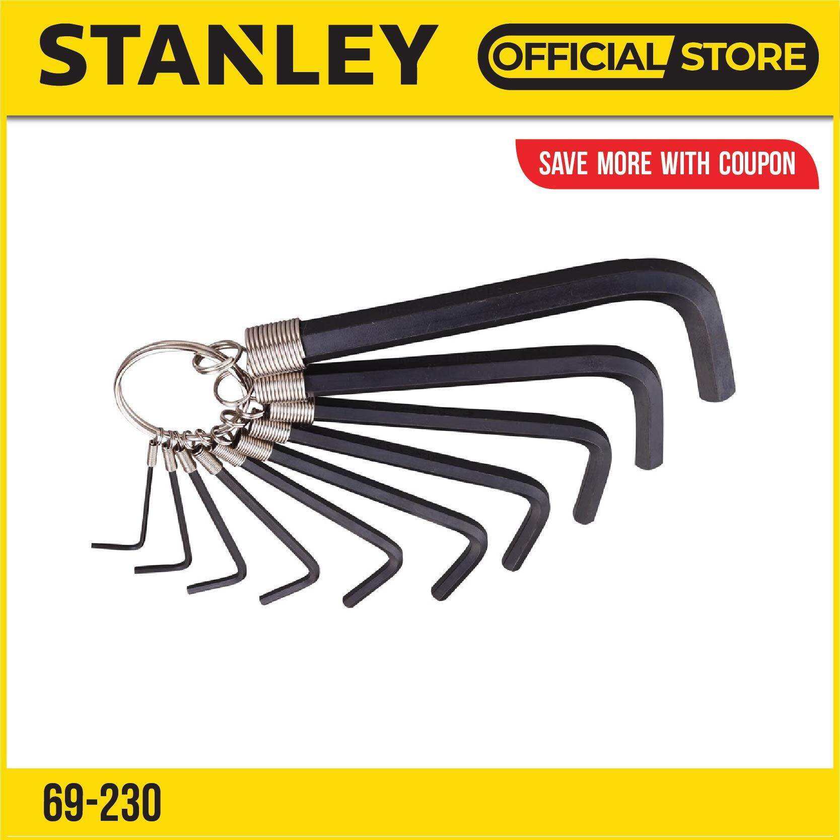 Stanley Key Set-Ring Allan Key 10Pcs 69-230