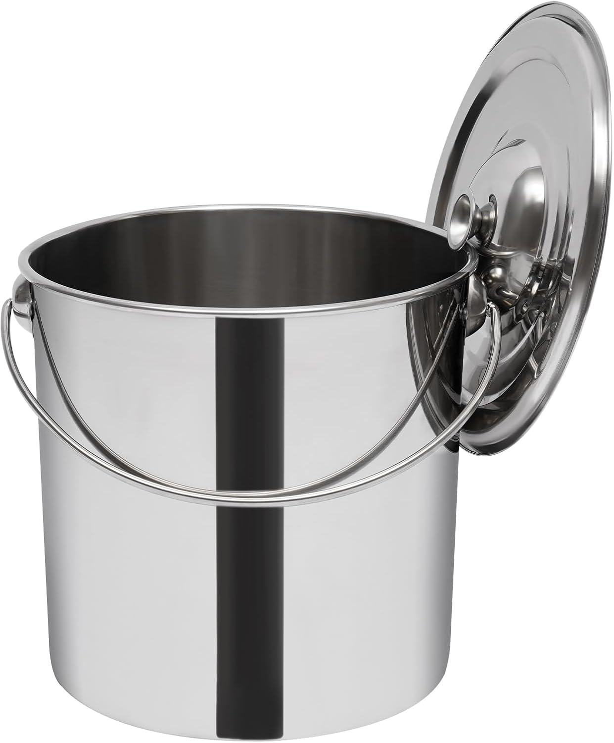 Steel Bucket W/Lid No.1 4L