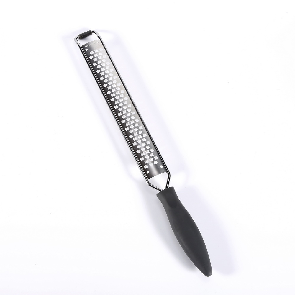 Steel Flat Grater W/Long Handle