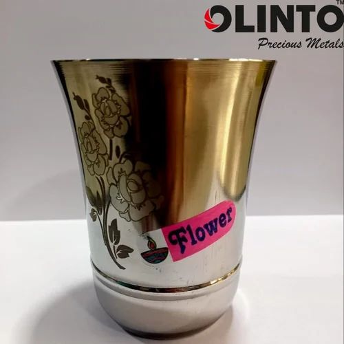 Steel Glass H/H Small Flower Lenon