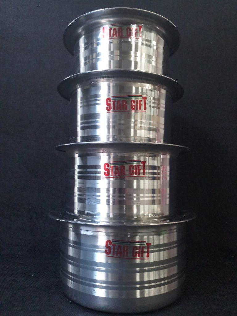 Steel Sufuria W/Lid No1 S1518R