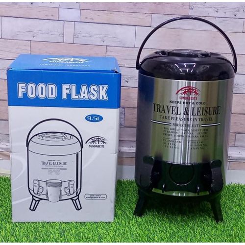 Sundabests Food Flask9.5Ltrs Double Tap