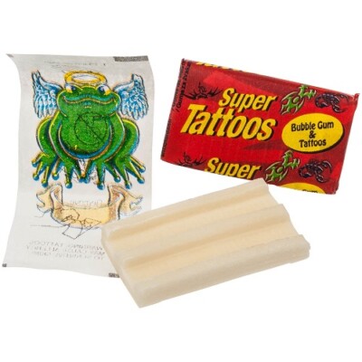 Super Tattoo Bubble Gum