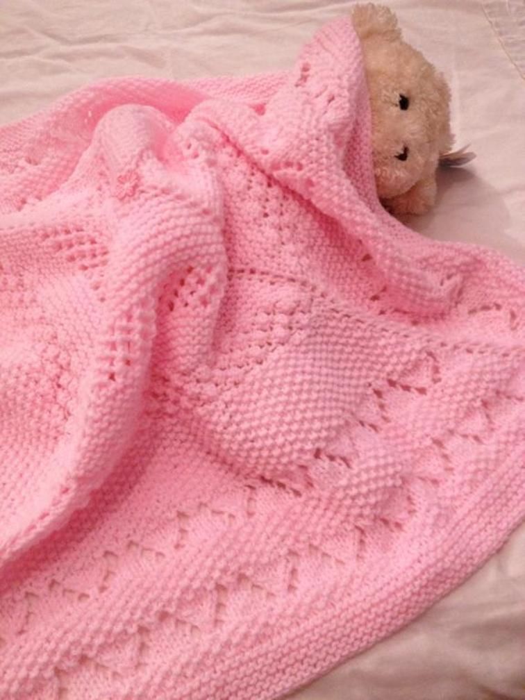 Sweet Baby Shawl Blanket