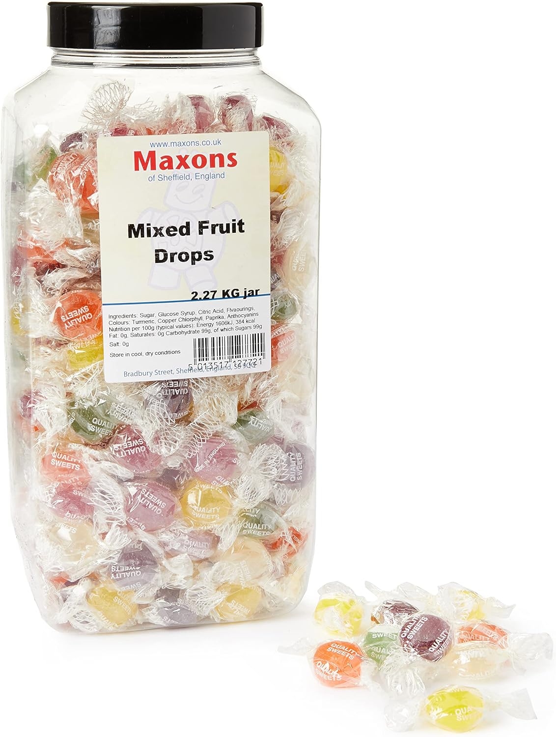 Sweet Mix Fruit Drops 75 Pc