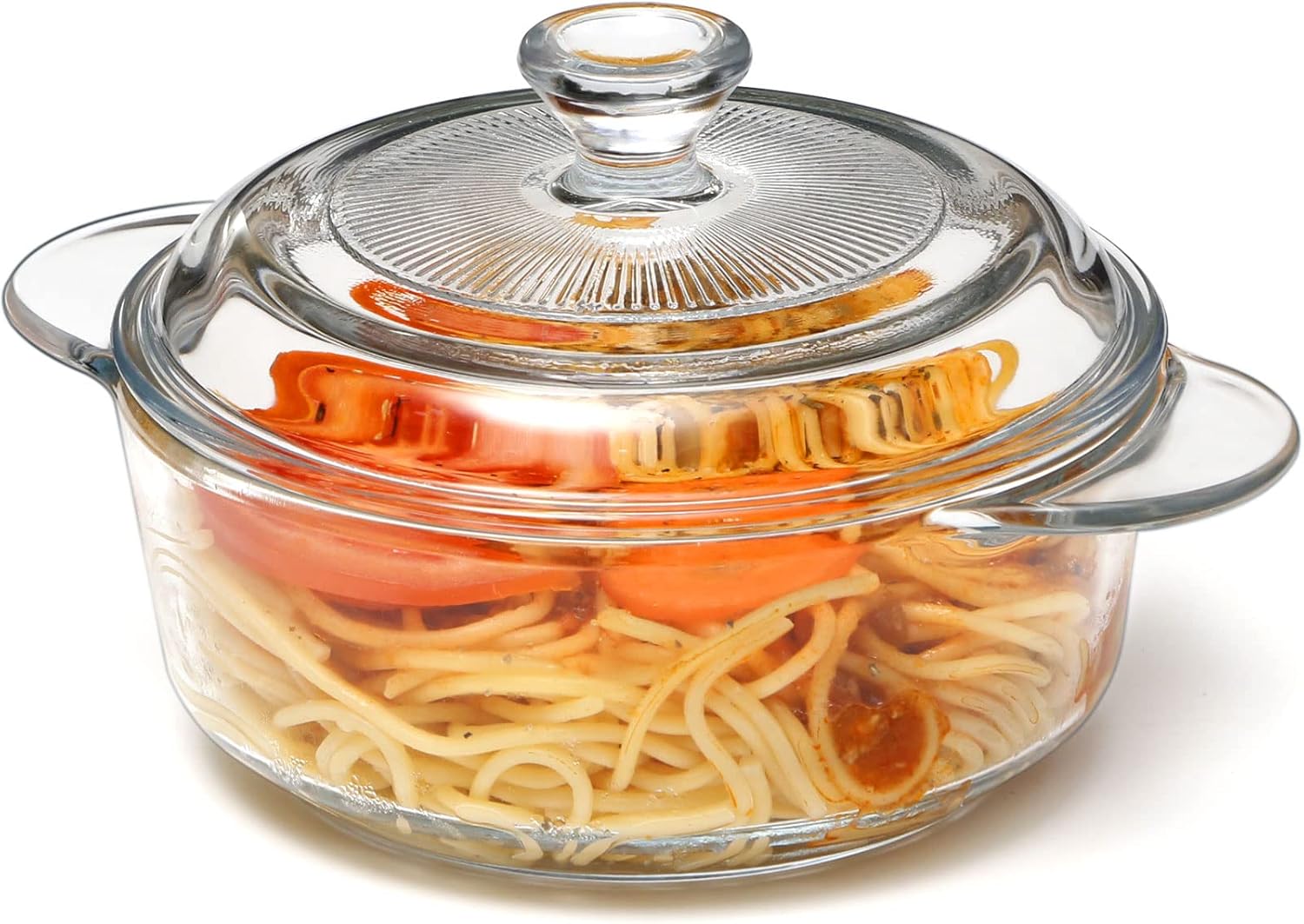 Signature Glass Casserole+Lid 1.0Ltr